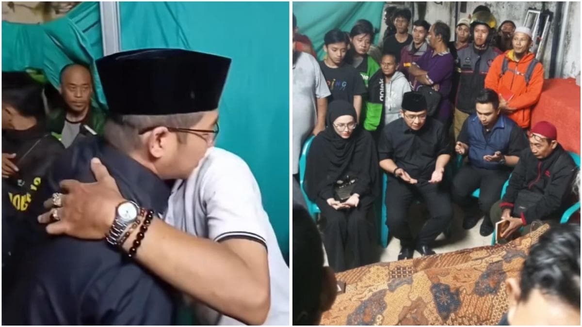 Pasha Ungu Melayat ke Rumah Duka Ojol Affan Kurniawan, Banjir Air Mata Pasha Ungu Melayat ke Rumah Duka Ojol Affan Kurniawan, Banjir Air Mata