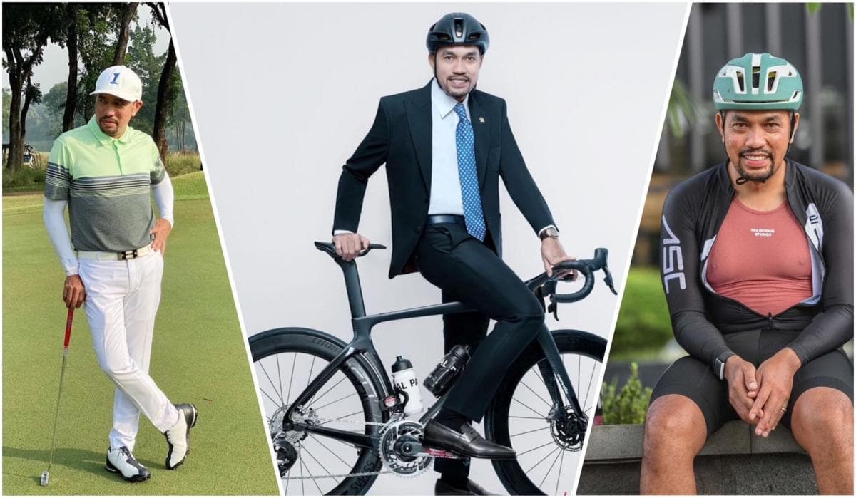Viral OOTD Ahmad Sahroni saat Golf hingga Gowes, Netizen: Takut Banget! Viral OOTD Ahmad Sahroni saat Golf hingga Gowes, Netizen: Takut Banget!