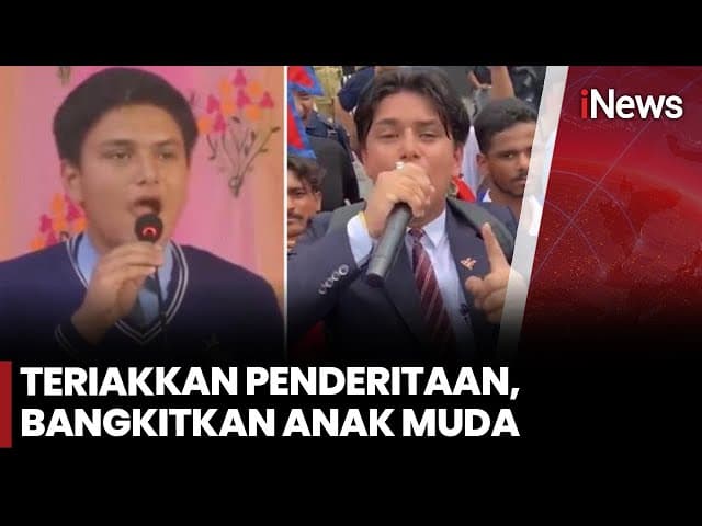 Dari Mimbar Sekolah, Rekaman Video Pidato Perlawanan Gen Z Menggema di Nepal Dari Mimbar Sekolah, Rekaman Video Pidato Perlawanan Gen Z Menggema di Nepal