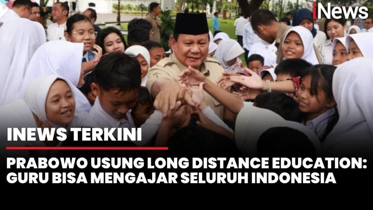 Long Distance Education ala Prabowo untuk Atasi Kekurangan Guru, Apa Itu? Long Distance Education ala Prabowo untuk Atasi Kekurangan Guru, Apa Itu?