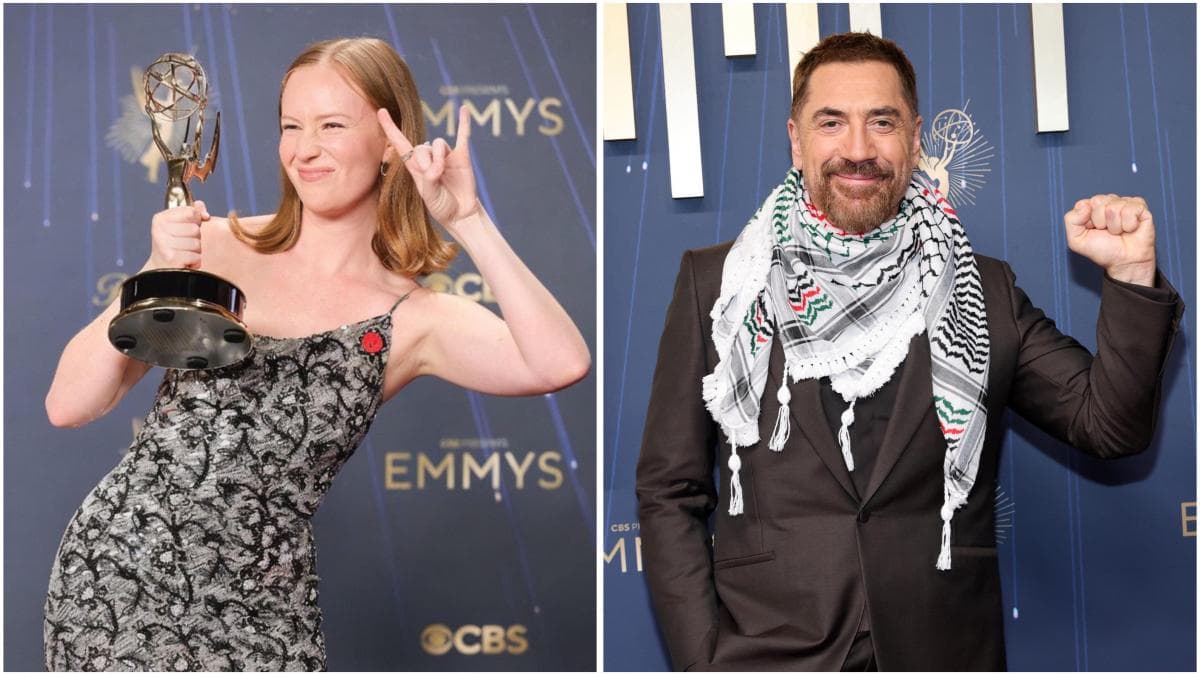 Viral Dukungan untuk Palestina Menggema di Emmy Awards 2025, Ini Aksinya! Viral Dukungan untuk Palestina Menggema di Emmy Awards 2025, Ini Aksinya!
