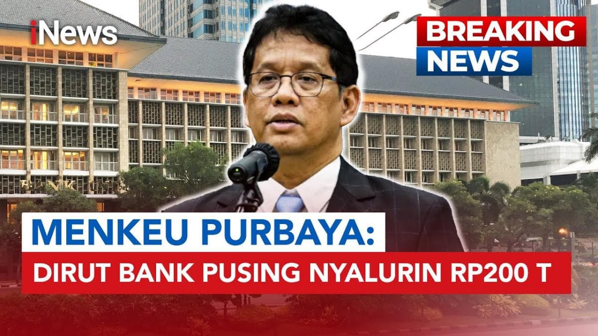 Menkeu Purbaya Blak-blakan Dirut Bank Sedang Pusing Nyalurin Rp200 Triliun Menkeu Purbaya Blak-blakan Dirut Bank Sedang Pusing Nyalurin Rp200 Triliun