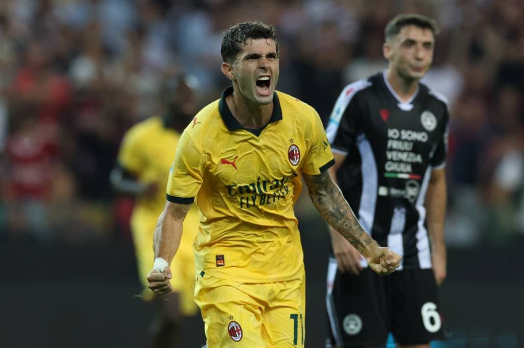 Hasil Udinese vs AC Milan di Liga Italia: Rossoneri Pesta Gol, Pulisic Jadi Bintang Hasil Udinese vs AC Milan di Liga Italia: Rossoneri Pesta Gol, Pulisic Jadi Bintang