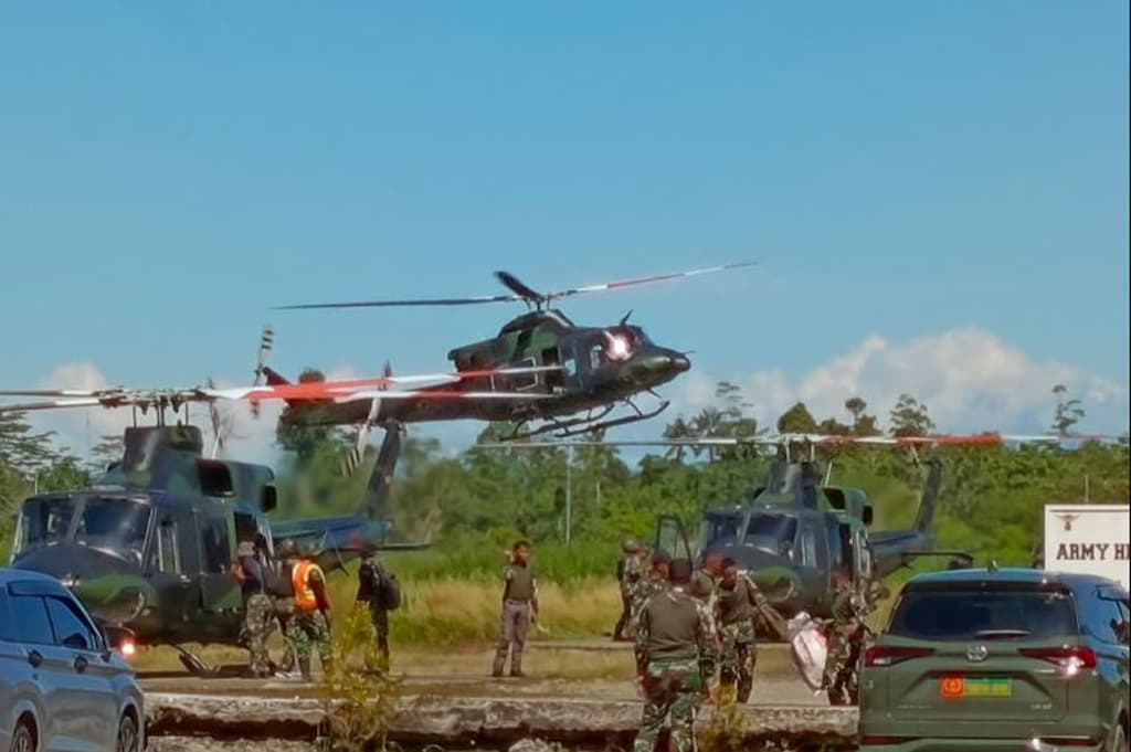 Prajurit TNI Gugur Ditembak KKB di Nduga, Jenazah Dievakuasi ke Timika Prajurit TNI Gugur Ditembak KKB di Nduga, Jenazah Dievakuasi ke Timika