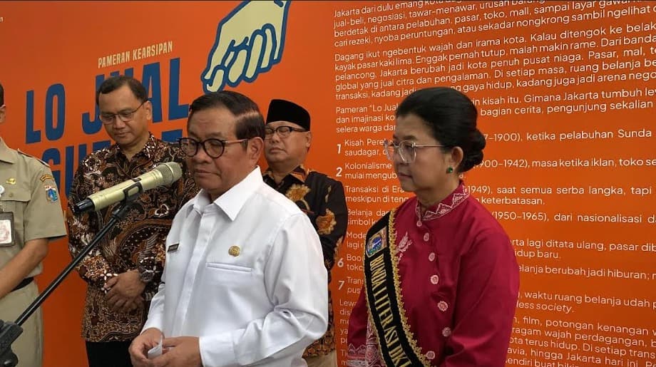 Respons Pramono Soal Pedagang Pasar Barito Demo Tolak Direlokasi Respons Pramono Soal Pedagang Pasar Barito Demo Tolak Direlokasi
