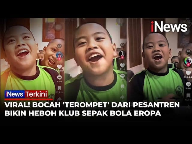 Bocah Terompet dari Indonesia Guncang Dunia Sepak Bola Eropa Bocah Terompet dari Indonesia Guncang Dunia Sepak Bola Eropa