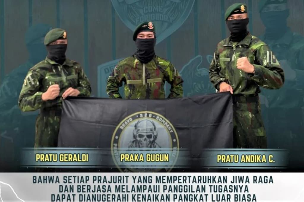 Daftar Nama 3 Prajurit TNI di Papua Dapat Kenaikan Pangkat Luar Biasa, Anggota Koops Habema Daftar Nama 3 Prajurit TNI di Papua Dapat Kenaikan Pangkat Luar Biasa, Anggota Koops Habema