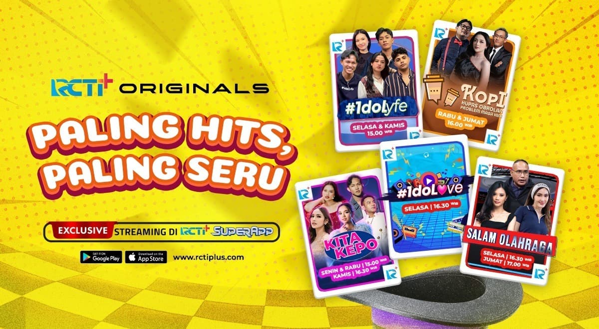 Obrolan Seru yang Lagi Viral Semua Dibahas di RCTI+ Originals: KOPI Obrolan Seru yang Lagi Viral Semua Dibahas di RCTI+ Originals: KOPI