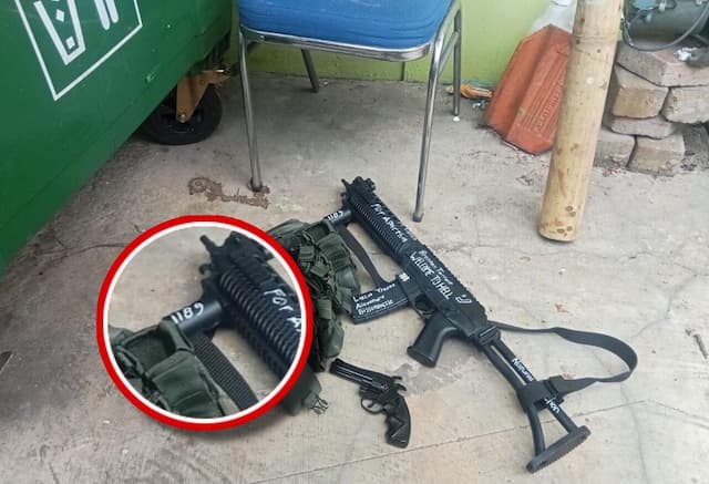 Makna Angka 1189 di Benda Mirip Airsoft Gun di TKP Ledakan SMAN 72 Kelapa Gading Makna Angka 1189 di Benda Mirip Airsoft Gun di TKP Ledakan SMAN 72 Kelapa Gading