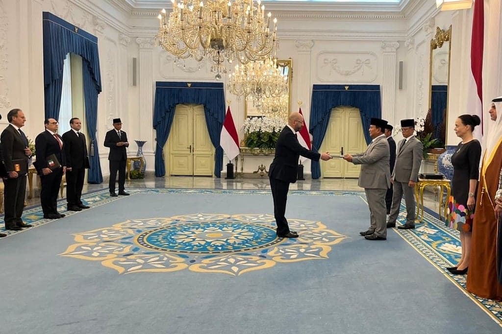 Prabowo Terima Surat Kepercayaan 12 Dubes Negara Sahabat, Spanyol hingga Jerman Prabowo Terima Surat Kepercayaan 12 Dubes Negara Sahabat, Spanyol hingga Jerman