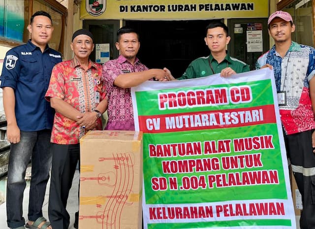 Lestarikan Budaya Melayu, CV Mutiara Lestari Salurkan Bantuan Alat Musik Kompang Lestarikan Budaya Melayu, CV Mutiara Lestari Salurkan Bantuan Alat Musik Kompang