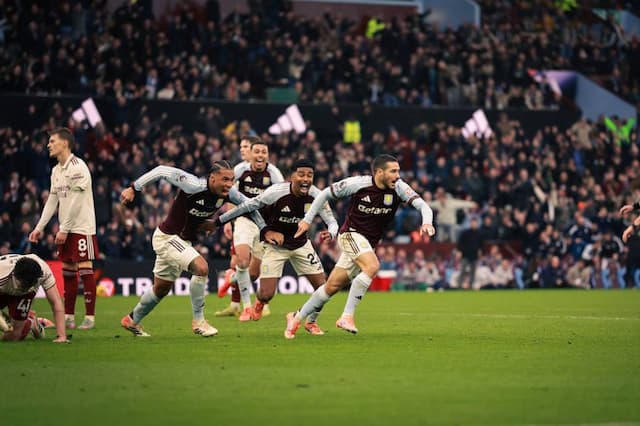 Gol Menit Akhir Aston Villa Hentikan Rekor 18 Laga Tak Terkalahkan Arsenal Gol Menit Akhir Aston Villa Hentikan Rekor 18 Laga Tak Terkalahkan Arsenal