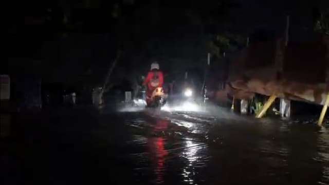 Setu Tujuh Muara di Depok Meluap, Puluhan Rumah dan Kios Terendam Setu Tujuh Muara di Depok Meluap, Puluhan Rumah dan Kios Terendam