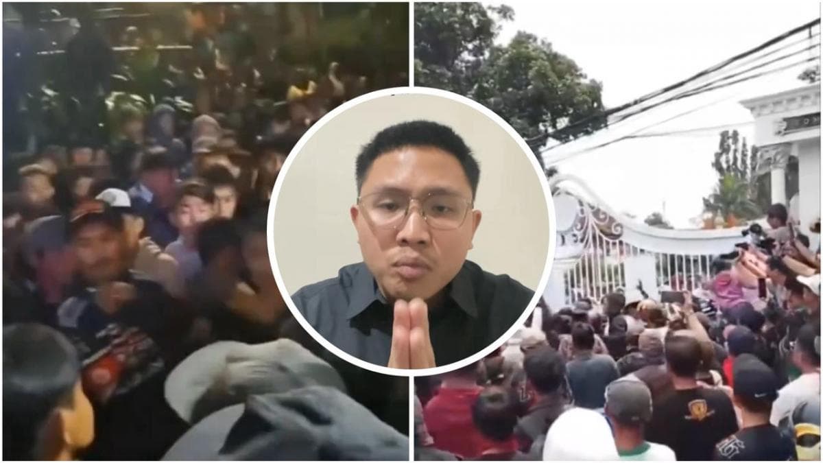 Mencekam! Buntut Hina Suku Sunda, Rumah Resbob Digeruduk Massa Mencekam! Buntut Hina Suku Sunda, Rumah Resbob Digeruduk Massa