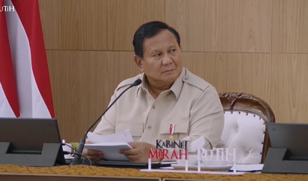 Prabowo Buka Taklimat Awal Tahun: Terima Kasih kepada Pembantu Saya yang Paling Inti Prabowo Buka Taklimat Awal Tahun: Terima Kasih kepada Pembantu Saya yang Paling Inti