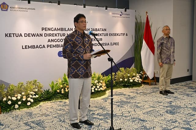 Sukatmo Padmosukarso Jadi Direktur Eksekutif LPEI, Purbaya Ingin Pembenahan Total Sukatmo Padmosukarso Jadi Direktur Eksekutif LPEI, Purbaya Ingin Pembenahan Total