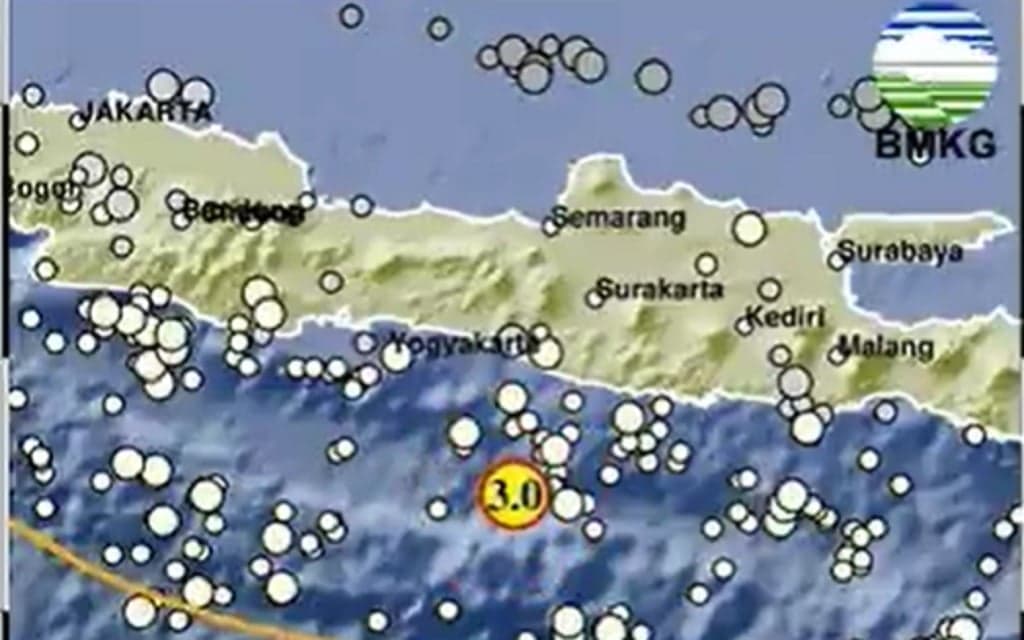 Gempa Hari Ini Guncang Gunungkidul Berpusat di Laut, Cek Magnitudonya Gempa Hari Ini Guncang Gunungkidul Berpusat di Laut, Cek Magnitudonya