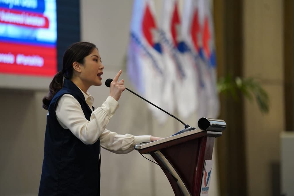 Angela Tanoesoedibjo ke Abdul Hayat Gani: Tularkan Energi Petarung ke Kader Partai Perindo Sulsel! Angela Tanoesoedibjo ke Abdul Hayat Gani: Tularkan Energi Petarung ke Kader Partai Perindo Sulsel!