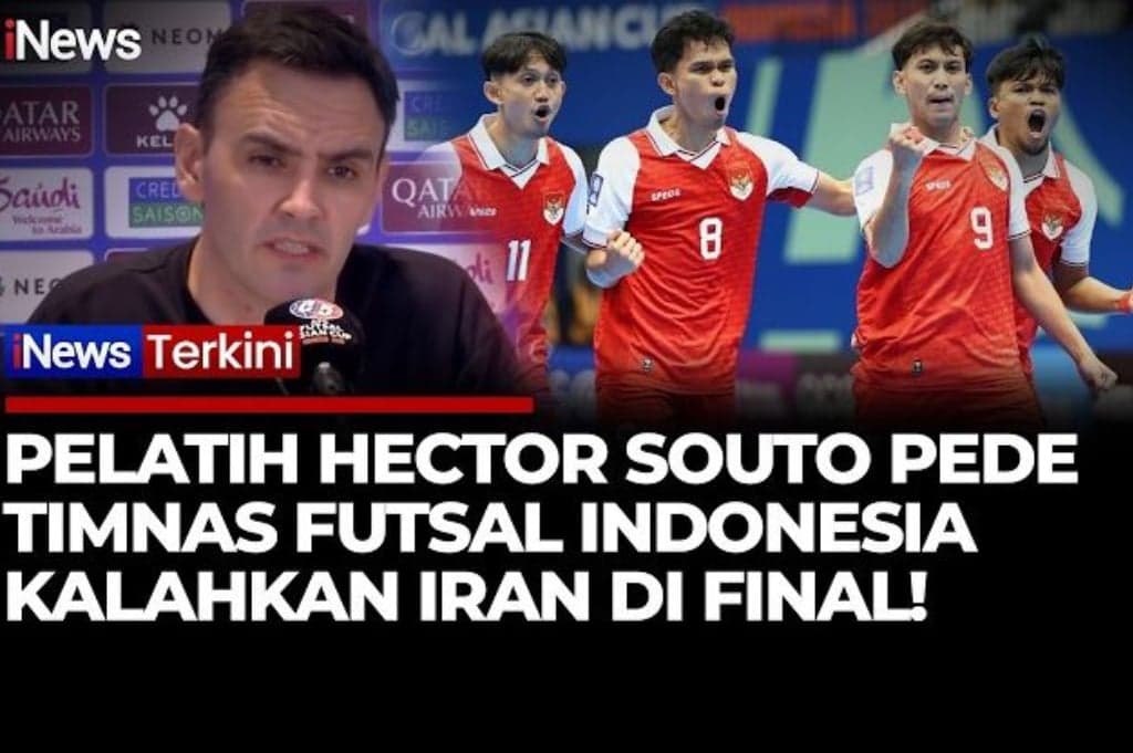 Hector Souto Yakin Timnas Futsal Indonesia Siap Hadapi Iran di Final Piala Asia Hector Souto Yakin Timnas Futsal Indonesia Siap Hadapi Iran di Final Piala Asia