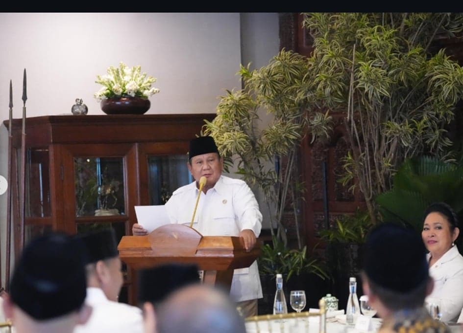 HUT ke-18 Gerindra, Prabowo Ajak Kader Berjuang dan Setia kepada Rakyat HUT ke-18 Gerindra, Prabowo Ajak Kader Berjuang dan Setia kepada Rakyat