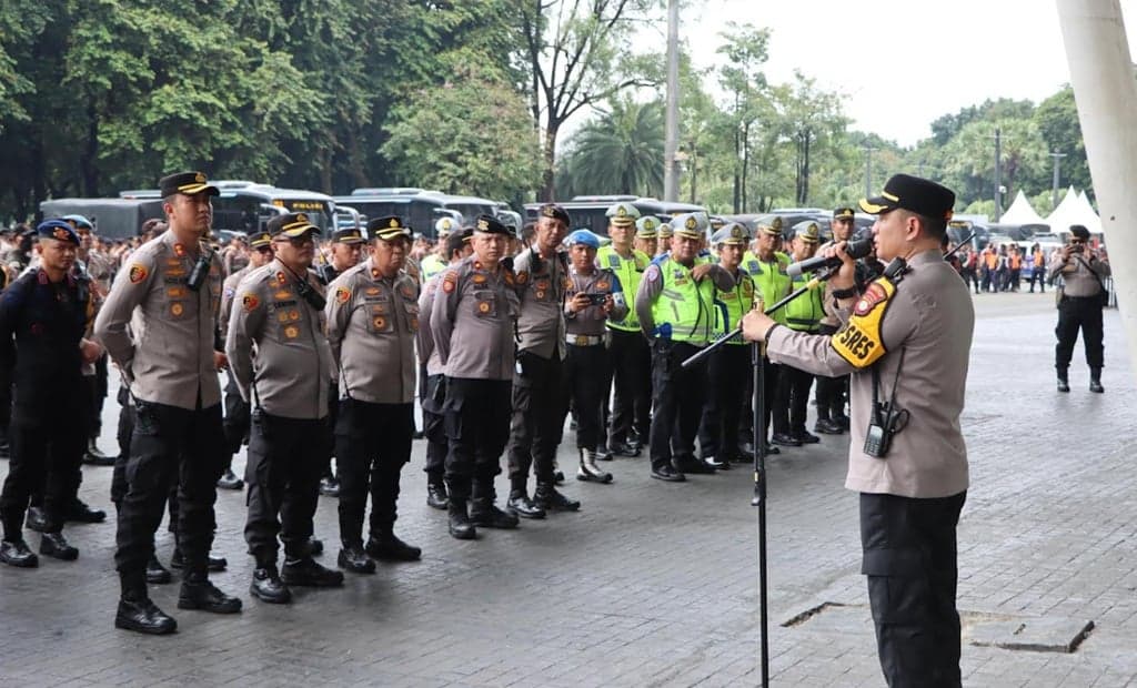 2.505 Personel Gabungan Amankan Laga Persija Vs Arema di GBK Malam Ini 2.505 Personel Gabungan Amankan Laga Persija Vs Arema di GBK Malam Ini