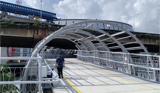 JPO JIS-Ancol sepanjang 466 Meter Siap Jadi Ikon Baru Jakarta Utara JPO JIS-Ancol sepanjang 466 Meter Siap Jadi Ikon Baru Jakarta Utara