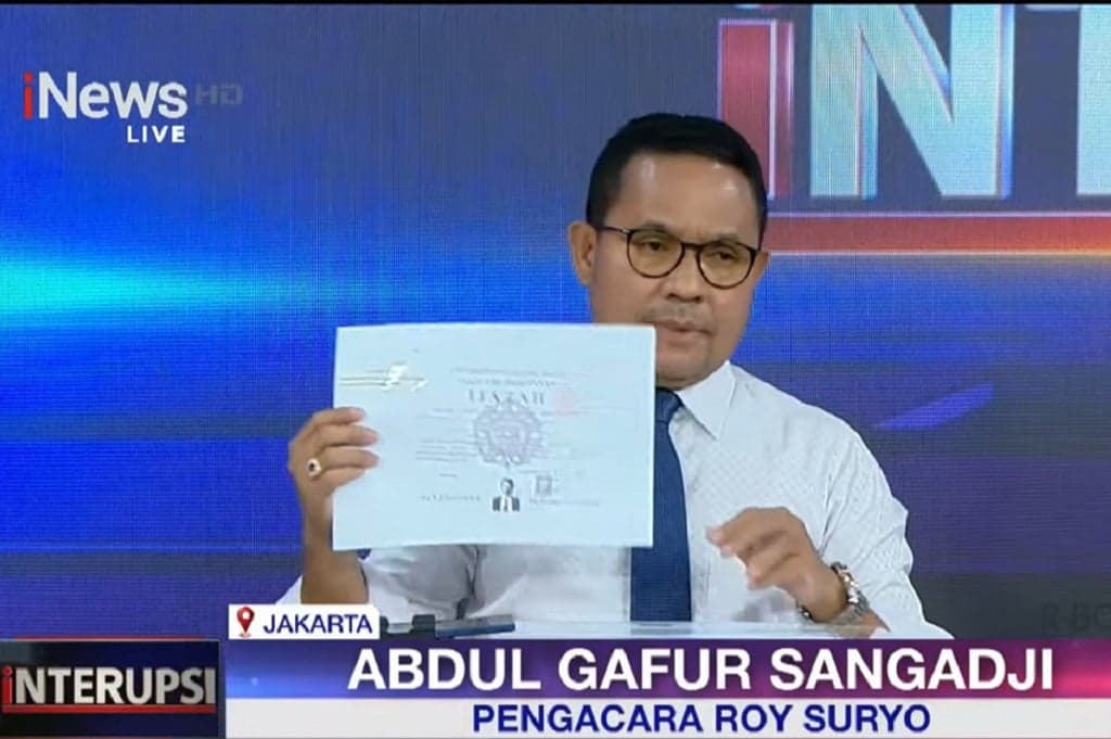 Ijazah Presiden selain Jokowi Tak Diteliti, Pengacara Roy Suryo: Ada Indikasi Palsu Nggak? Ijazah Presiden selain Jokowi Tak Diteliti, Pengacara Roy Suryo: Ada Indikasi Palsu Nggak?