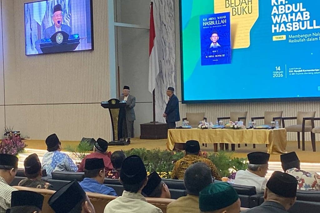 Tantangan NU Kian Berat, Ma'ruf Amin Ingatkan Pemikiran Visioner KH Abdul Wahab Hasbullah Tantangan NU Kian Berat, Ma'ruf Amin Ingatkan Pemikiran Visioner KH Abdul Wahab Hasbullah