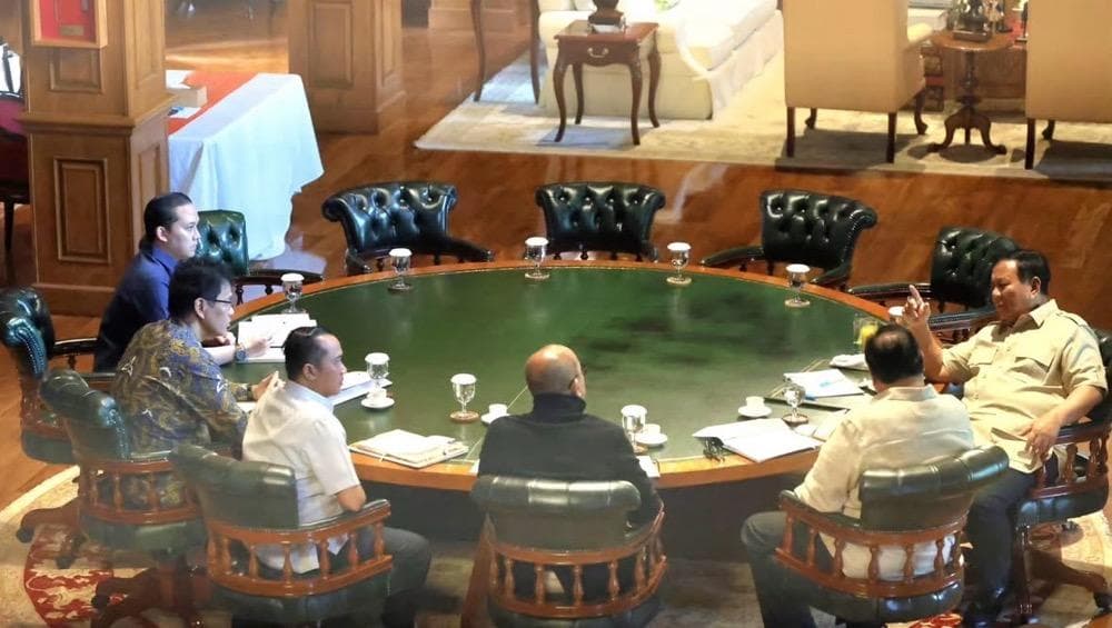 Prabowo Kumpulkan Rosan hingga Purbaya di Hambalang Minggu Malam Prabowo Kumpulkan Rosan hingga Purbaya di Hambalang Minggu Malam