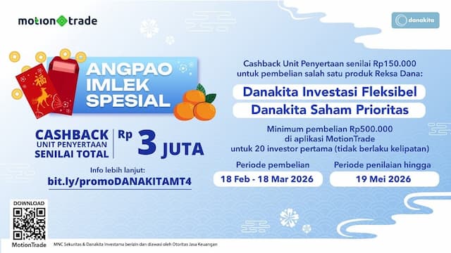 Rayakan Imlek dengan Investasi dalam Promo Angpao Imlek Spesial dari Ciptadana AM di Aplikasi MotionTrade! Rayakan Imlek dengan Investasi dalam Promo Angpao Imlek Spesial dari Ciptadana AM di Aplikasi MotionTrade!