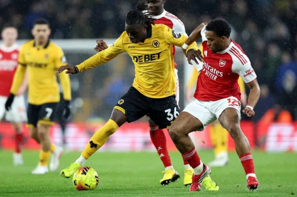 Hasil Wolves vs Arsenal: Gol Menit Akhir Batalkan Pesta The Gunners Hasil Wolves vs Arsenal: Gol Menit Akhir Batalkan Pesta The Gunners