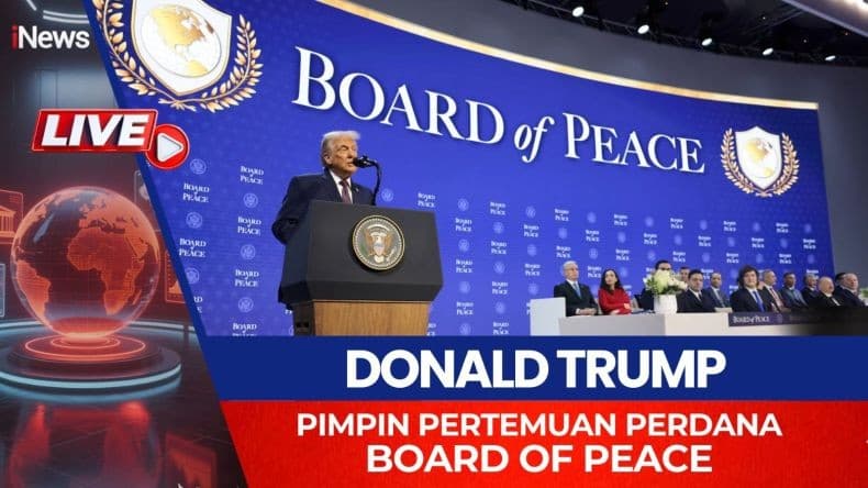 Link Live Streaming Pertemuan Perdana Board of Peace Dihadiri Prabowo dan Trump Malam Ini! Link Live Streaming Pertemuan Perdana Board of Peace Dihadiri Prabowo dan Trump Malam Ini!