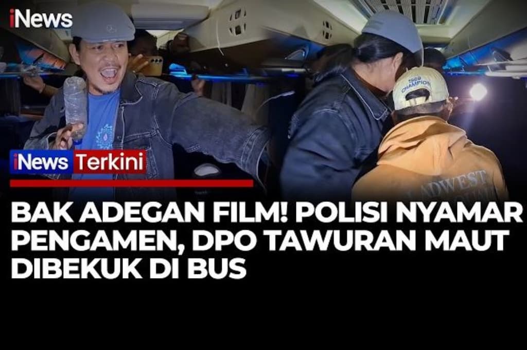 Viral! Polisi di Padang Nyamar Jadi Pengamen di Bus Tangkap DPO Tawuran Maut Viral! Polisi di Padang Nyamar Jadi Pengamen di Bus Tangkap DPO Tawuran Maut