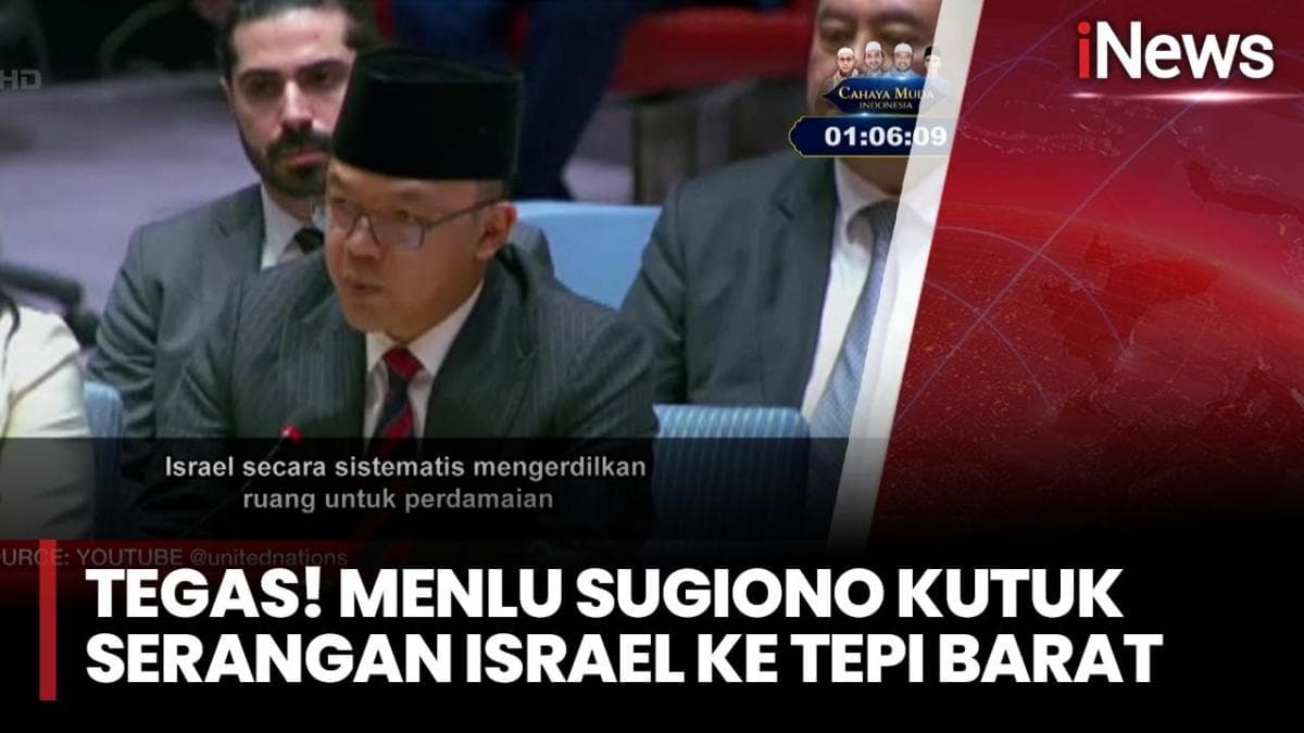Indonesia Kutuk Serangan Israel saat Ramadan, Menlu Sugiono Bicara Tegas di Dewan Keamanan PBB Indonesia Kutuk Serangan Israel saat Ramadan, Menlu Sugiono Bicara Tegas di Dewan Keamanan PBB