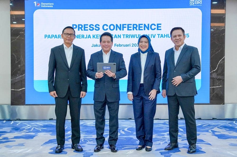 BRI Cetak Laba Rp57,132 Triliun Sepanjang 2025, Komitmen Dukung Asta Cita Pemerintah BRI Cetak Laba Rp57,132 Triliun Sepanjang 2025, Komitmen Dukung Asta Cita Pemerintah