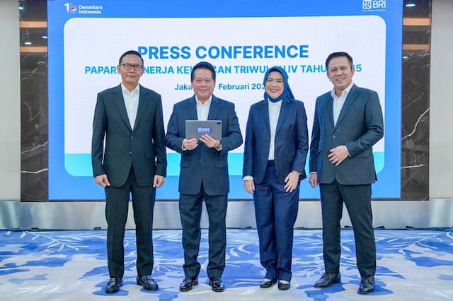 BRI Cetak Laba Rp57,132 Triliun Sepanjang 2025, Komitmen Dukung Asta Cita Pemerintah BRI Cetak Laba Rp57,132 Triliun Sepanjang 2025, Komitmen Dukung Asta Cita Pemerintah