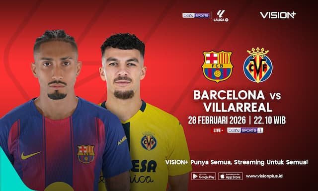 Jadwal dan Link Live Streaming Barcelona vs Villarreal Malam Ini Jadwal dan Link Live Streaming Barcelona vs Villarreal Malam Ini