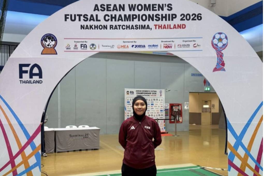 Bikin Bangga! Tita Rosita Jadi Wasit Indonesia di Piala AFF Futsal Putri 2026 Bikin Bangga! Tita Rosita Jadi Wasit Indonesia di Piala AFF Futsal Putri 2026