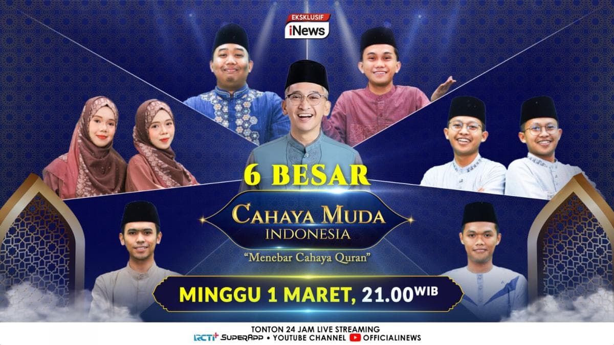 Persaingan Kian Sengit di 6 Besar Cahaya Muda Indonesia iNews Persaingan Kian Sengit di 6 Besar Cahaya Muda Indonesia iNews