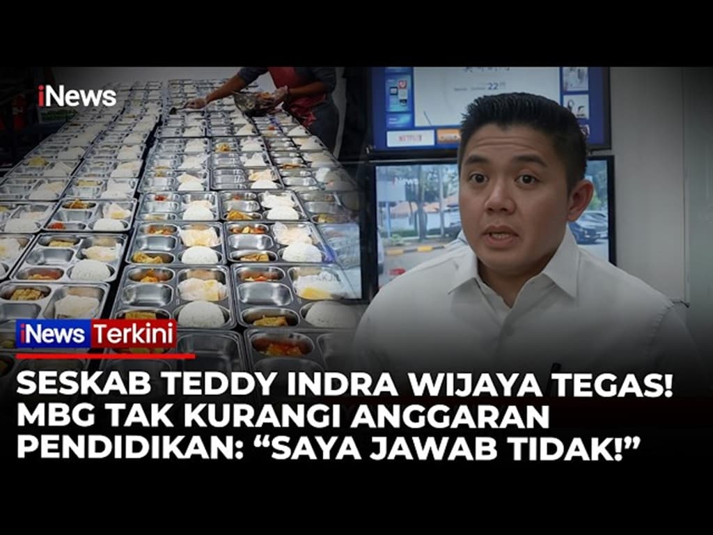 PDIP Sebut Rp223 Triliun Anggaran Pendidikan Dipakai untuk MBG, Seskab Teddy: Itu Narasi Keliru! PDIP Sebut Rp223 Triliun Anggaran Pendidikan Dipakai untuk MBG, Seskab Teddy: Itu Narasi Keliru!