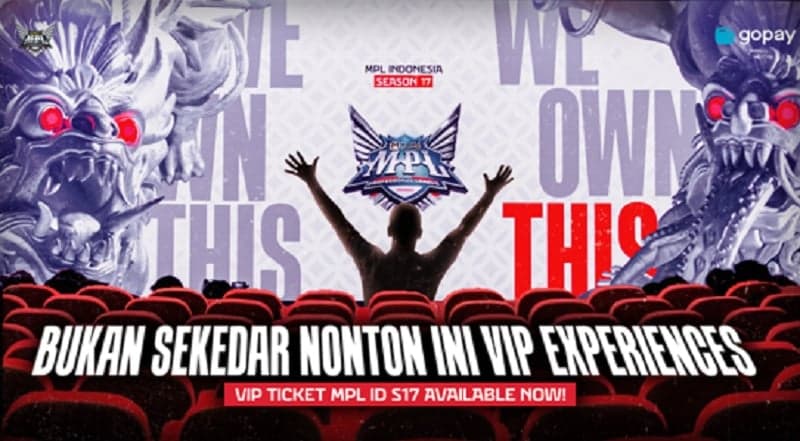 Tiket MPL ID S17 Resmi Dijual, Kategori VIP Hadir dengan Bonus Skin Permanen Tiket MPL ID S17 Resmi Dijual, Kategori VIP Hadir dengan Bonus Skin Permanen