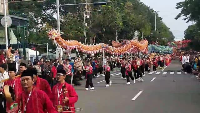 Meriah! Ini Suasana Parade Imlek Nusantara 2026 di Lapangan Banteng Jakpus Meriah! Ini Suasana Parade Imlek Nusantara 2026 di Lapangan Banteng Jakpus