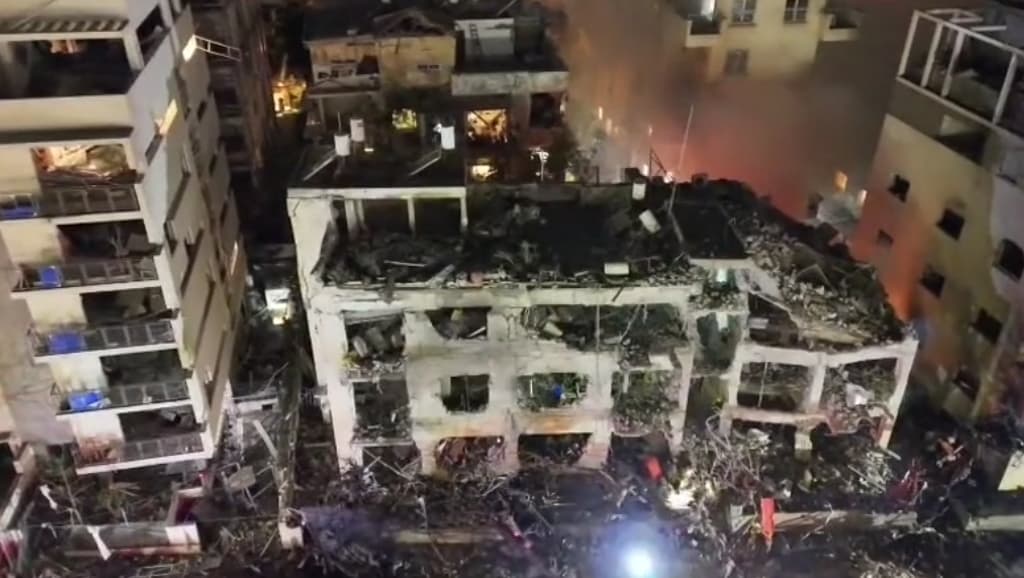 Tel Aviv Porak Poranda Dihantam Rudal Iran Tel Aviv Porak Poranda Dihantam Rudal Iran