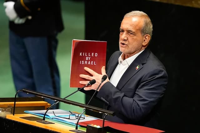 Presiden Iran Janji Balas Dendam ke AS-Israel usai Khamenei Tewas: Kalian akan Menyesal! Presiden Iran Janji Balas Dendam ke AS-Israel usai Khamenei Tewas: Kalian akan Menyesal!