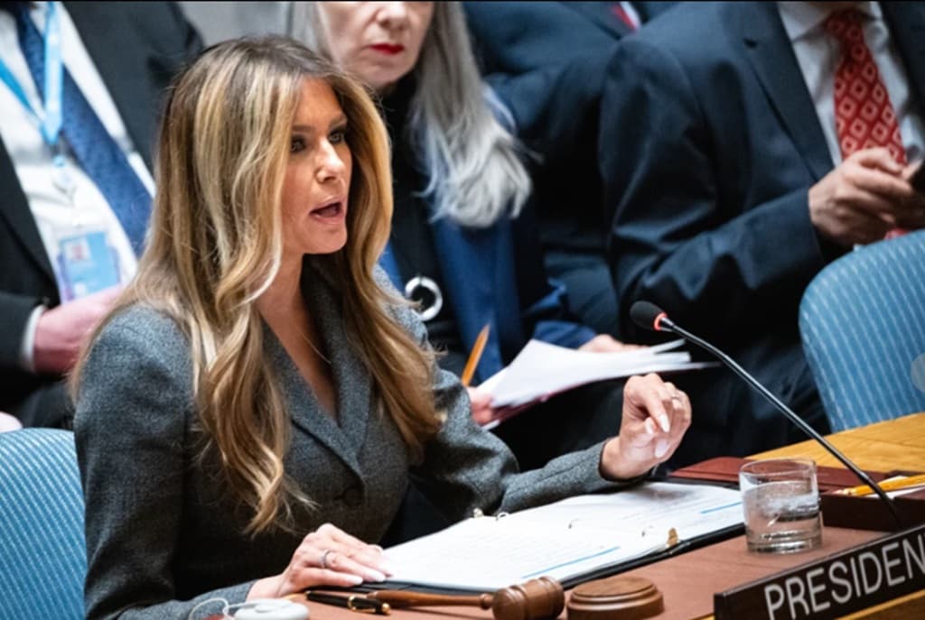 Ironis! Saat AS Serang Iran, Melania Trump Pimpin Sidang DK PBB Bahas Anak-Anak Korban Konflik Ironis! Saat AS Serang Iran, Melania Trump Pimpin Sidang DK PBB Bahas Anak-Anak Korban Konflik