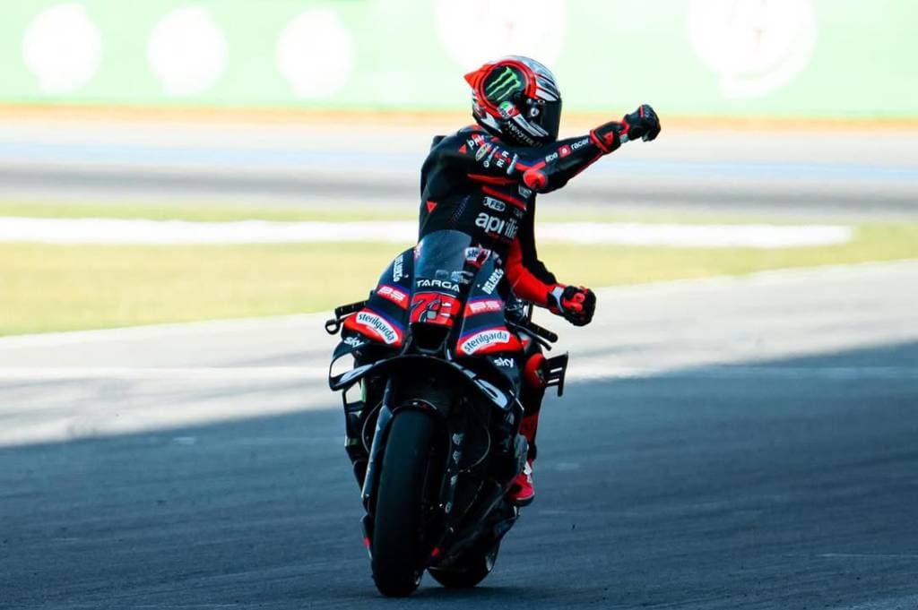 Empat Motor di 5 Besar, Aprilia Tetap Rendah Hati Soal Target Juara Empat Motor di 5 Besar, Aprilia Tetap Rendah Hati Soal Target Juara