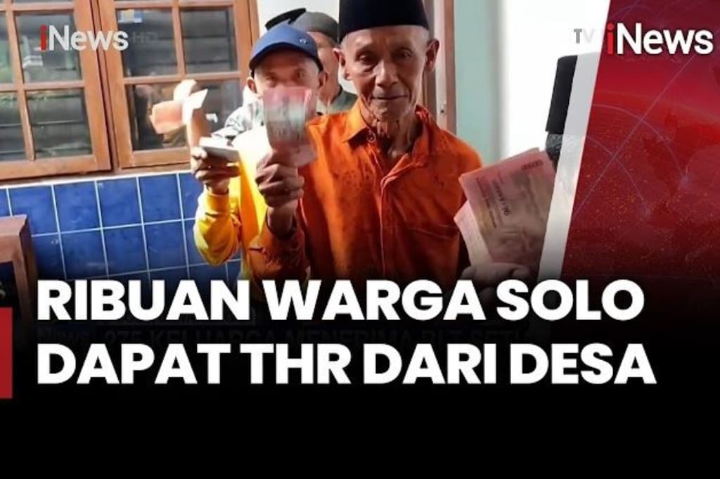 THR Cair! Desa di Karanganyar Ini Bagi-Bagi Uang Rp500.000 untuk Ribuan Warganya THR Cair! Desa di Karanganyar Ini Bagi-Bagi Uang Rp500.000 untuk Ribuan Warganya