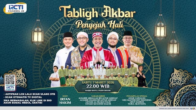 Tabligh Akbar Penyejuk Hati Kembali Hadir, Dakwah Menenangkan Hati dan Sholawat Syahdu Live di RCTI Tabligh Akbar Penyejuk Hati Kembali Hadir, Dakwah Menenangkan Hati dan Sholawat Syahdu Live di RCTI