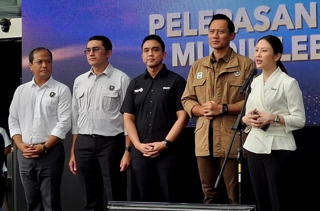 Angela Tanoesoedibjo Bersama Menko AHY Lepas Tim Liputan Mudik iNews Media Group 2026 Angela Tanoesoedibjo Bersama Menko AHY Lepas Tim Liputan Mudik iNews Media Group 2026