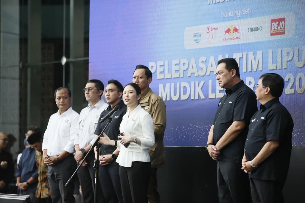 Pesan Angela Tanoesoedibjo untuk Tim Liputan Mudik iNews Media Group 2026: Jaga Kesehatan, Bekerja dengan Hati Pesan Angela Tanoesoedibjo untuk Tim Liputan Mudik iNews Media Group 2026: Jaga Kesehatan, Bekerja dengan Hati